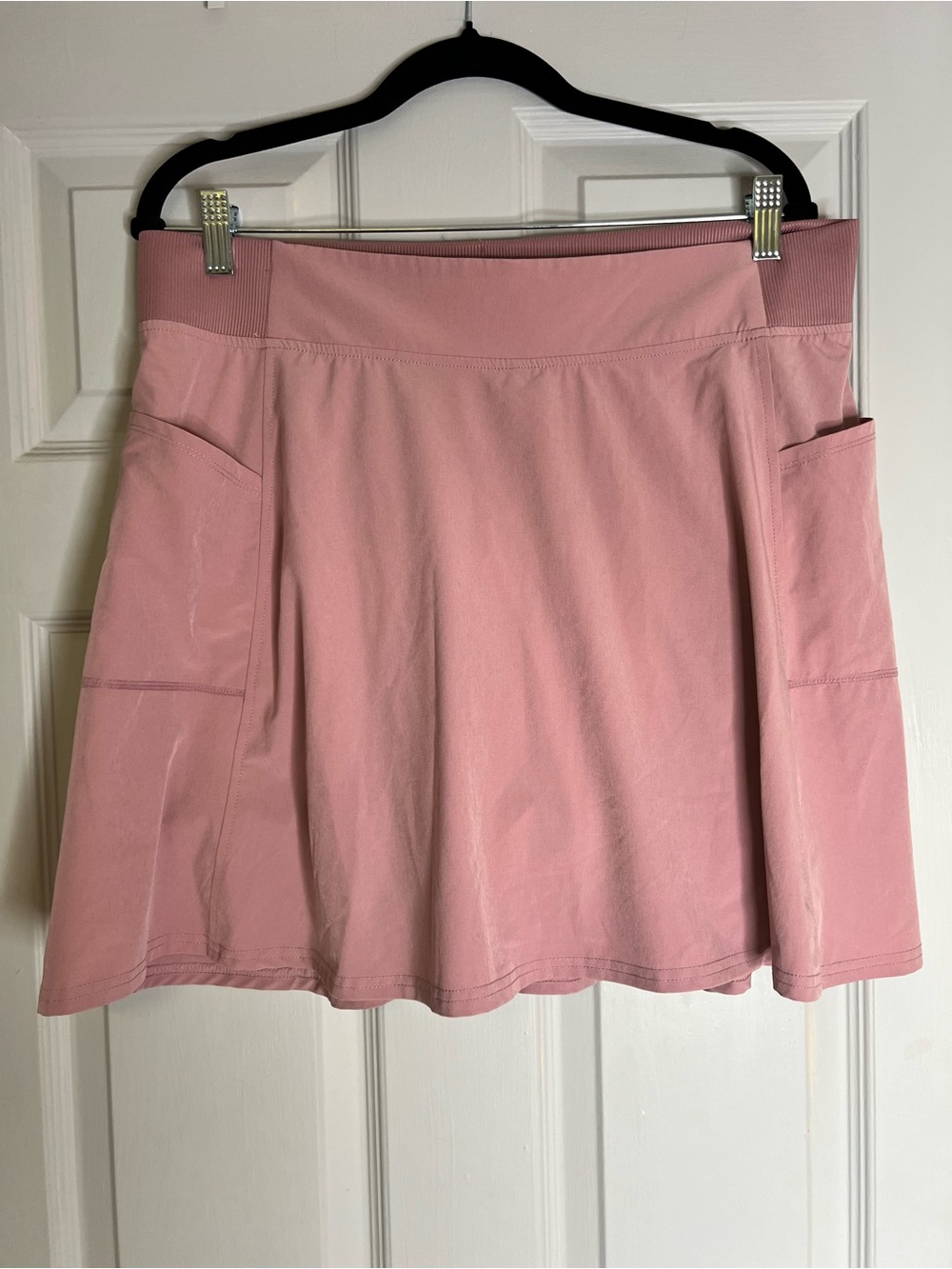Pink Athletic Skort with Side Pockets